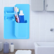 Držák hygienických potřeb - modrá