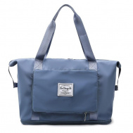 Skládací voděodolná taška - modrá
