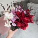 Umělé květiny do vázy - fialové