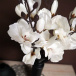 Umělé květiny do vázy - bílé