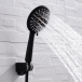 Designový sprchový set - černý