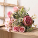 Dekorativní květinový puget - růžový