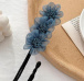Spona do vlasů květiny - modrá