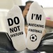 Ponožky - Nerušit, dávají fotbal